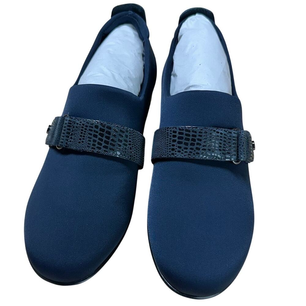 Revere Genoa Women's Stretch Loafer Navy Blue Size 6M New in Box Condition - Picture 5 of 9